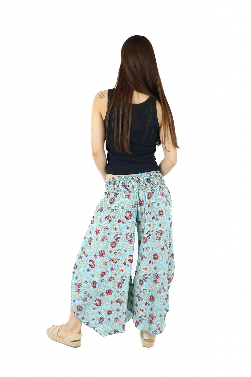 Pantaloni Petal Tips din material fluid - Model 3 [5]
