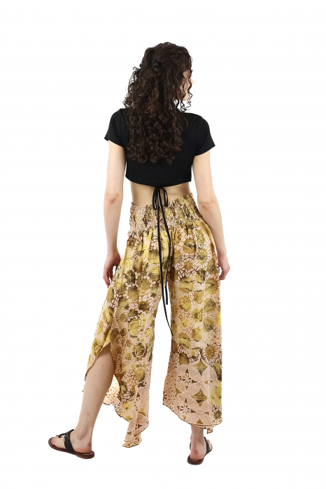Pantaloni Petal Tips din material fluid - Model 3 [5]