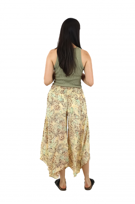 Pantaloni Petal Tips din material fluid - Model 3 [5]