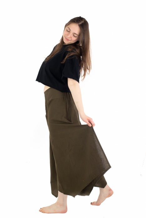 Pantaloni Petal Tips - Albastru Prafuit [4]
