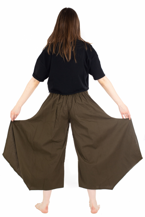 Pantaloni Petal Tips - Albastru Prafuit [5]
