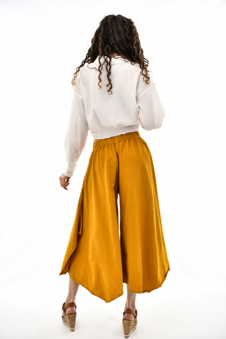 Pantaloni Petal Tips - Albastru Prafuit [4]