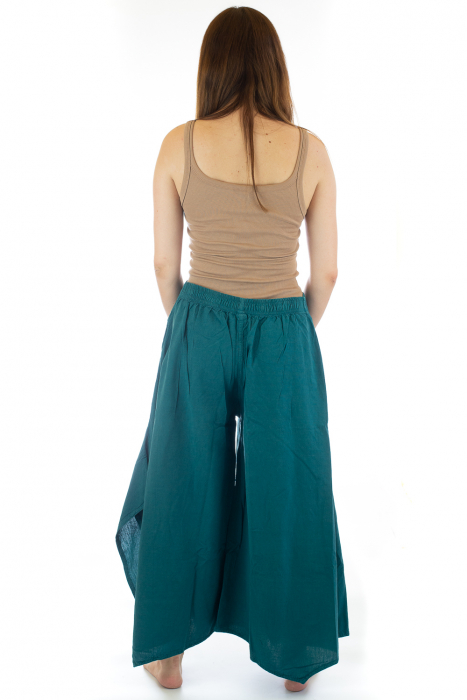 Pantaloni Petal Tips - Albastru Prafuit [5]