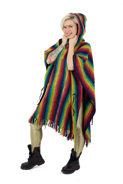 Poncho lung gheri - Rainbow [4]
