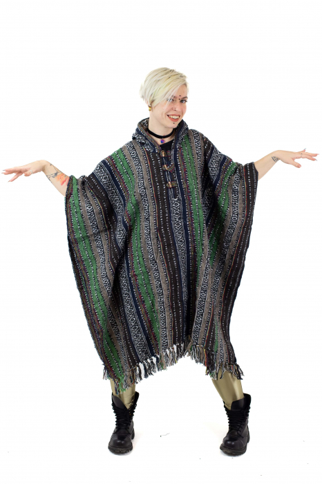 Poncho lung gheri - Rainbow [2]