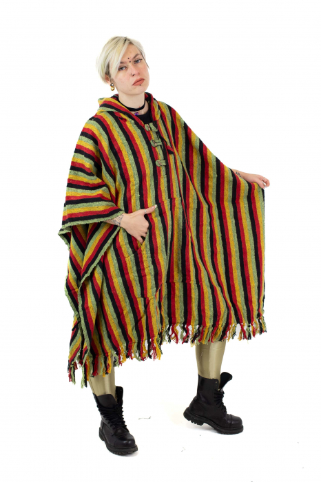Poncho lung gheri - Rainbow [2]