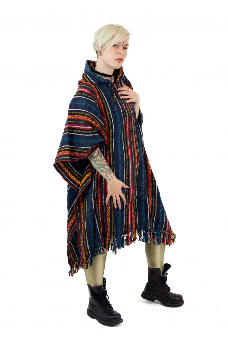 Poncho lung gheri - Rainbow [2]