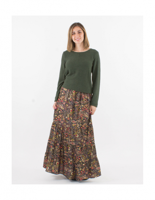 Pulover diverse culori model pestriț - Khaki [2]