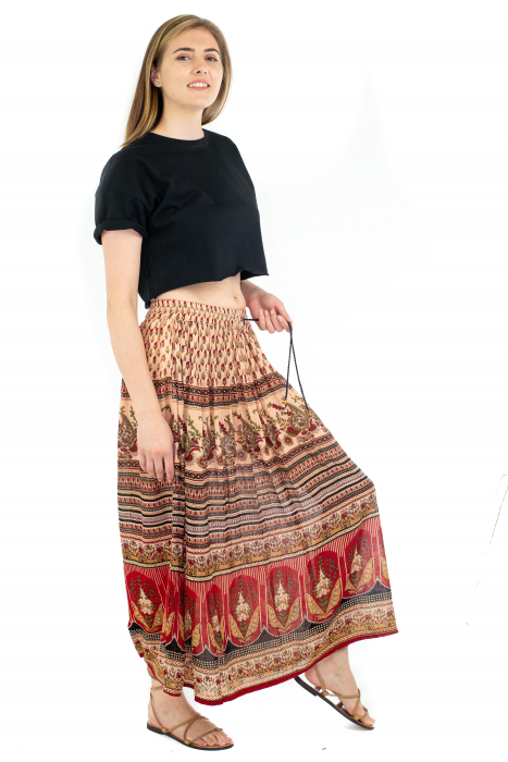 Fusta lejera de vara - Motive orientale [3]