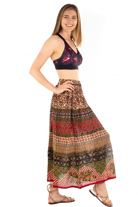 Fusta lunga multicolora - Motive etnice [4]