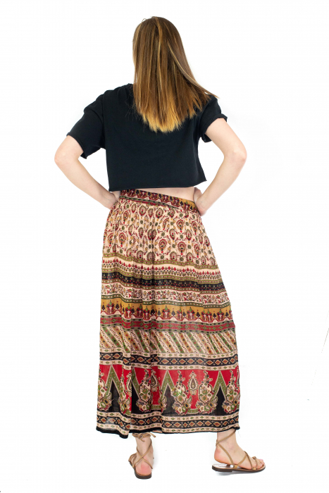 Fusta lunga multicolora - Motive traditionale [4]