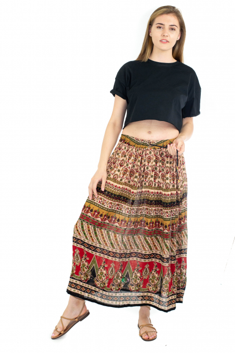 Fusta lunga multicolora - Motive traditionale [2]