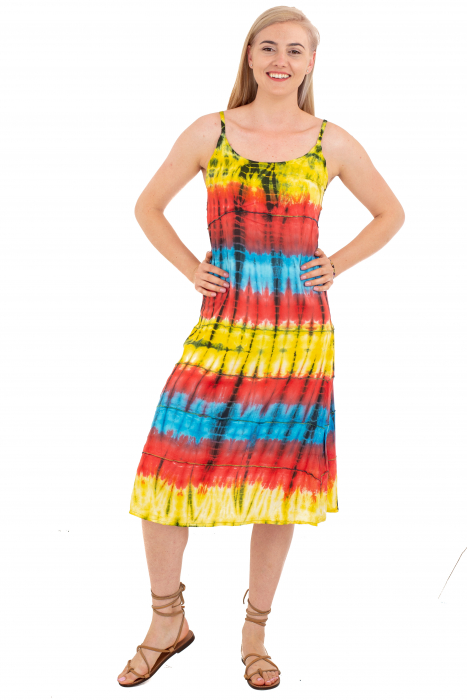 Rochie lejera Tie-Dye - Rainbow [2]