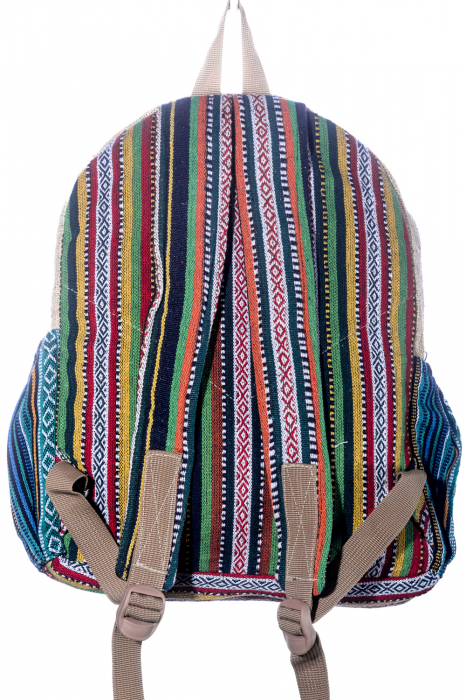 Rucsac din canepa si bumbac - I Love Travel 2 [4]
