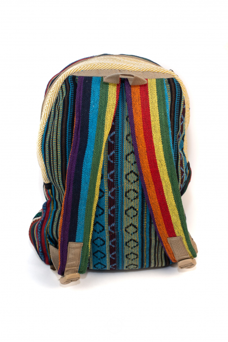 Rucsac din canepa si bumbac - Buddha Dharma [3]