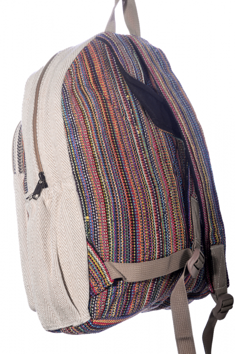 Rucsac din canepa si bumbac - Mandala [3]