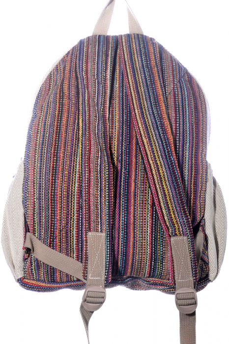 Rucsac din canepa si bumbac - Mandala [4]