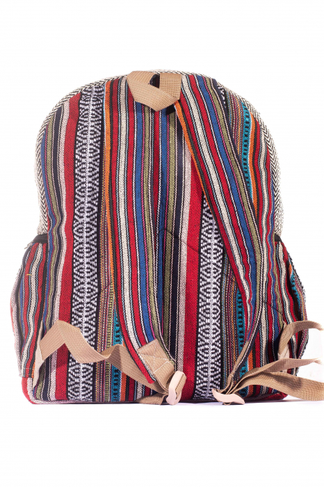 Rucsac Mare Unicat din canepa si bumbac - Model 260 [4]