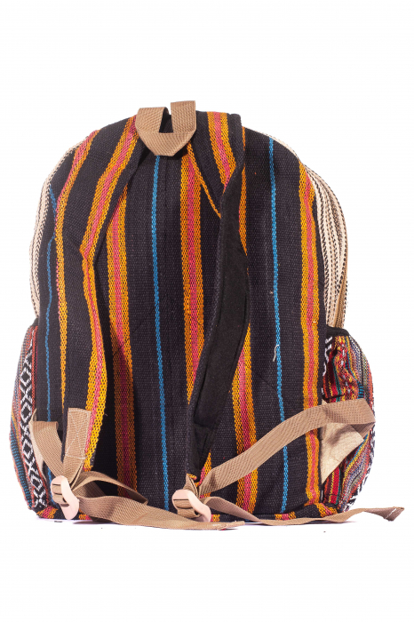 Rucsac Mare Unicat din canepa si bumbac - Model 271 [4]