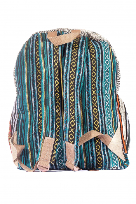 Rucsac Mare Unicat din canepa si bumbac - Model 276 [4]