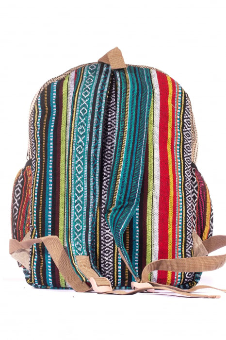 Rucsac Mare Unicat din canepa si bumbac - Model 295 [4]
