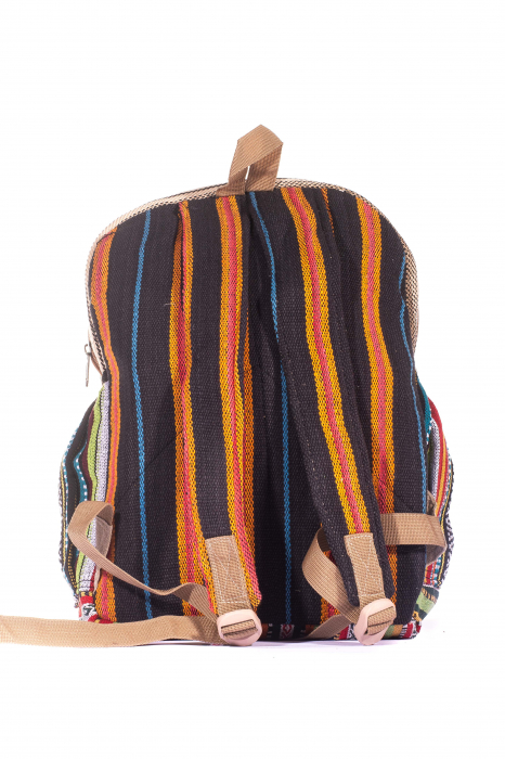 Rucsac Mare Unicat din canepa si bumbac - Model 298 [3]