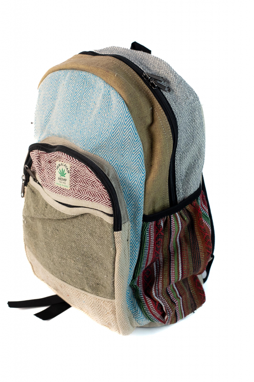 Rucsac Mare Unicat din canepa si bumbac - Model 320 [2]