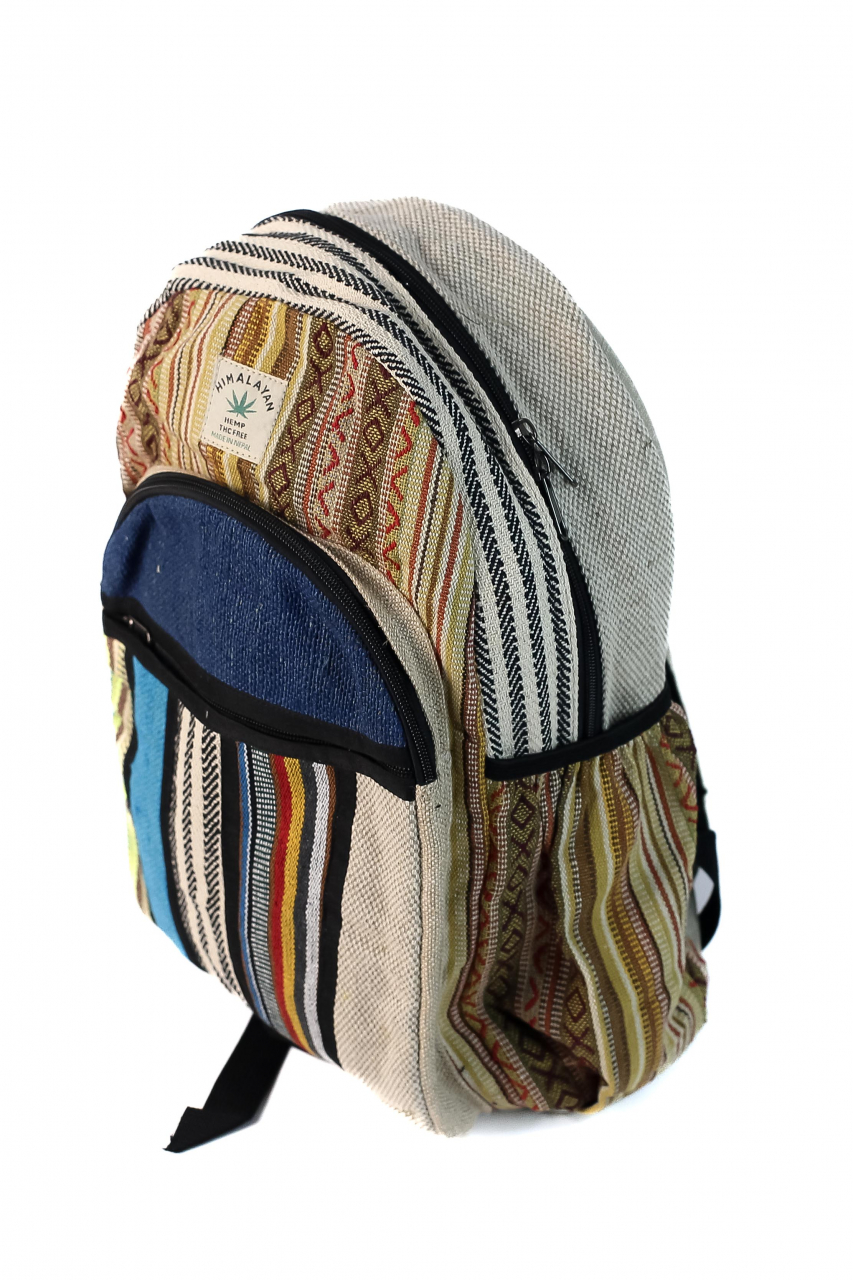 Rucsac Mare Unicat din canepa si bumbac - Model 320 [2]