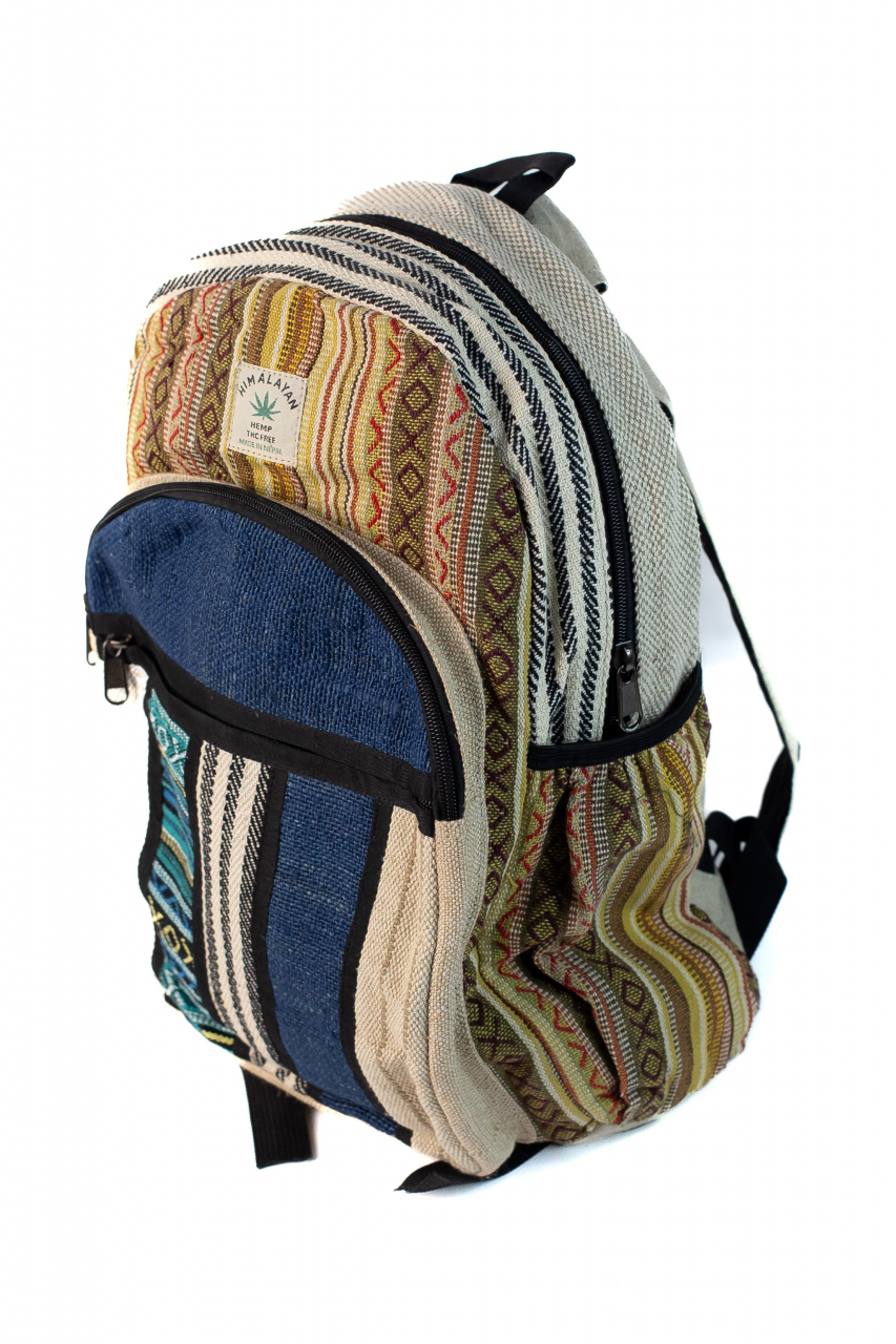 Rucsac Mare Unicat din canepa si bumbac - Model 320 [2]