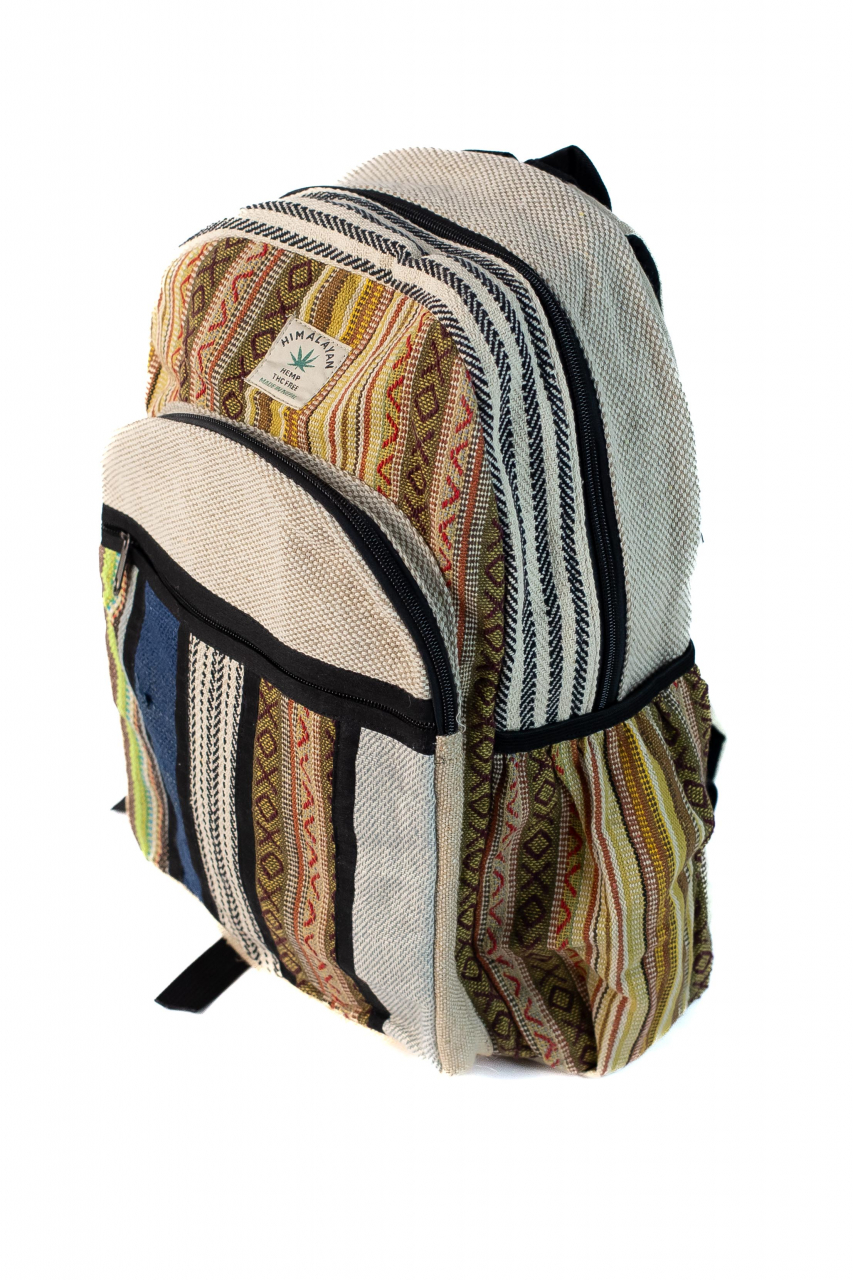 Rucsac Mare Unicat din canepa si bumbac - Model 320 [2]
