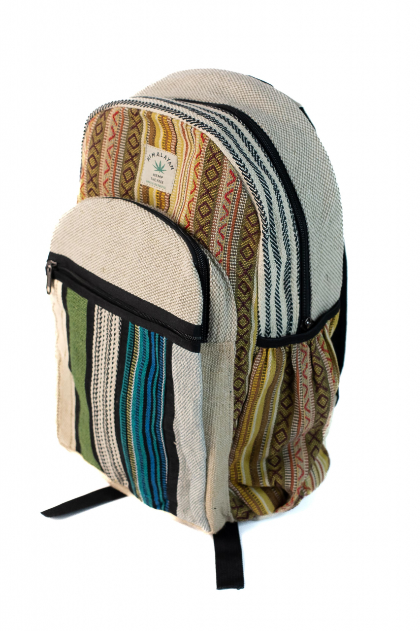 Rucsac Mare Unicat din canepa si bumbac - Model 320 [2]
