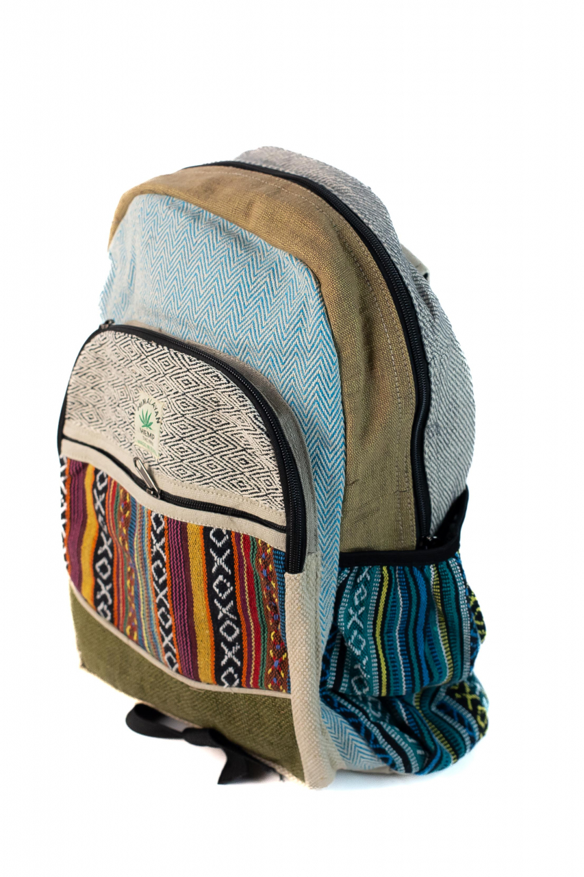 Rucsac Mare Unicat din canepa si bumbac - Model 320 [2]