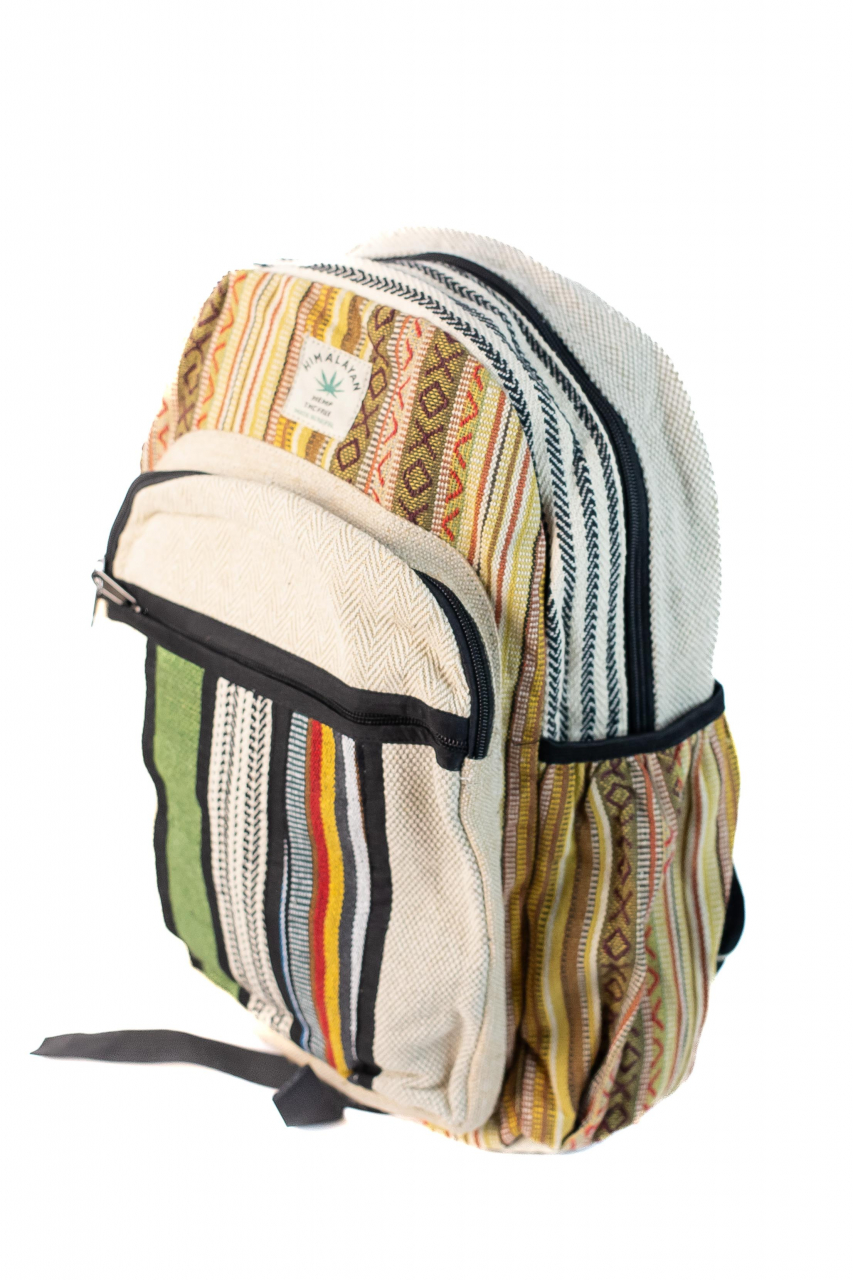 Rucsac Mare Unicat din canepa si bumbac - Model 320 [2]