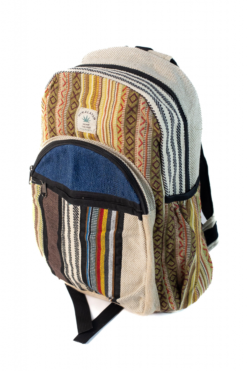 Rucsac Mare Unicat din canepa si bumbac - Model 320 [2]