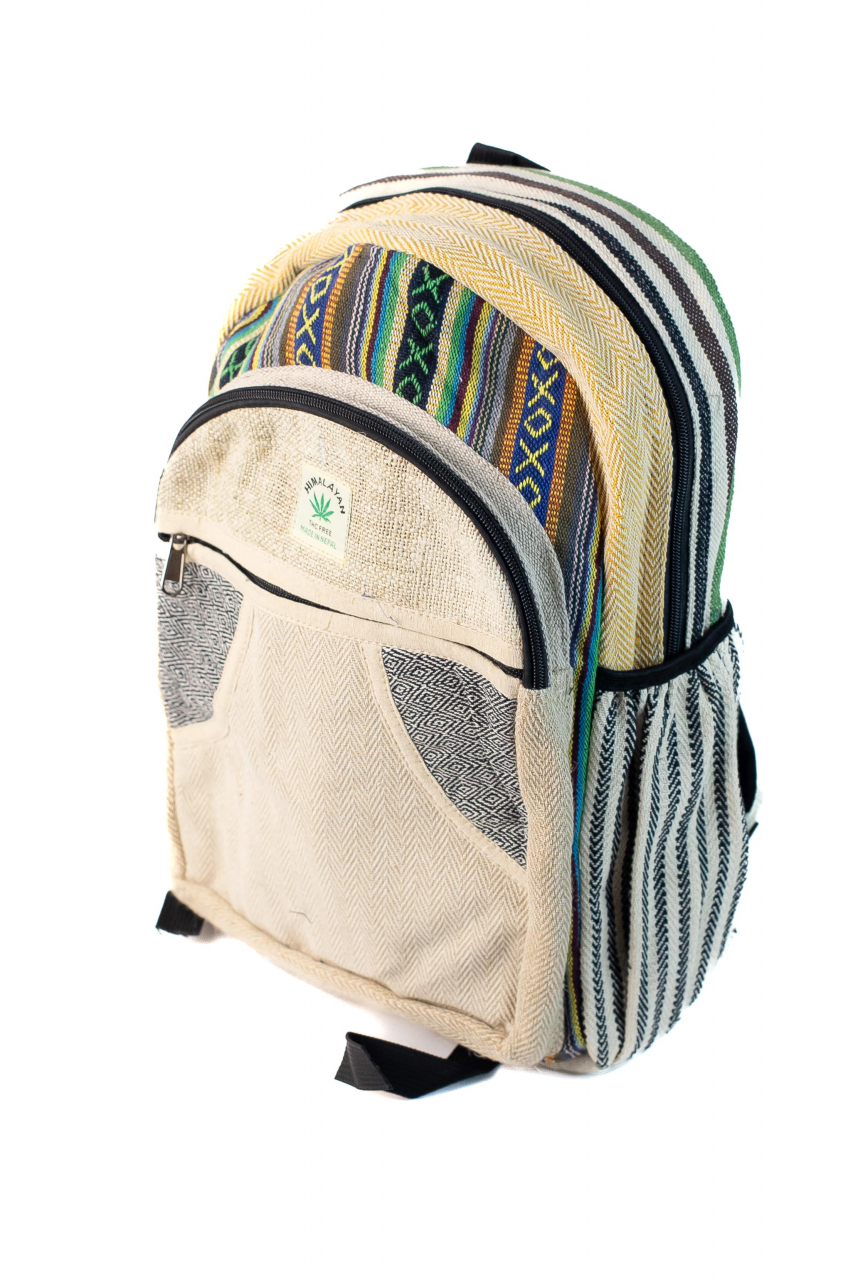 Rucsac Mare Unicat din canepa si bumbac - Model 320 [2]