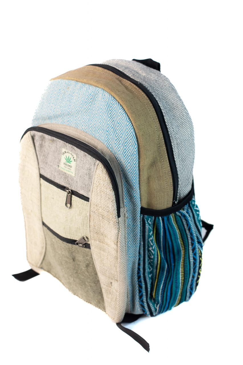 Rucsac Mare Unicat din canepa si bumbac - Model 320 [2]