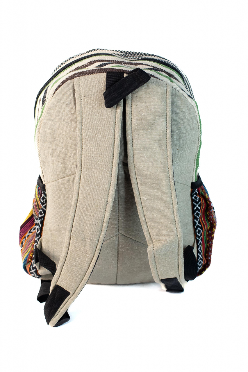 Rucsac Mare Unicat din canepa si bumbac - Model 320 [3]