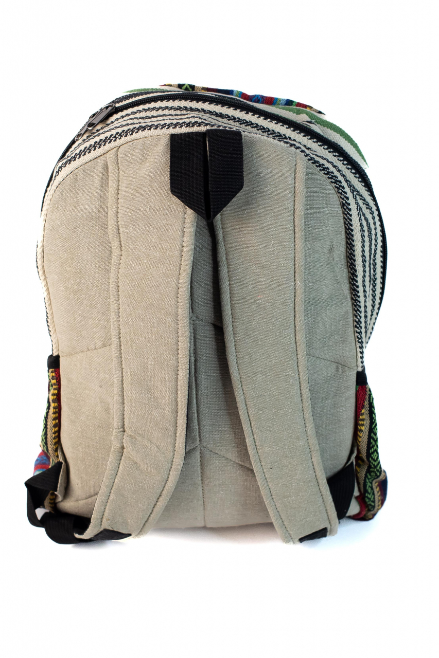 Rucsac Mare Unicat din canepa si bumbac - Model 320 [3]