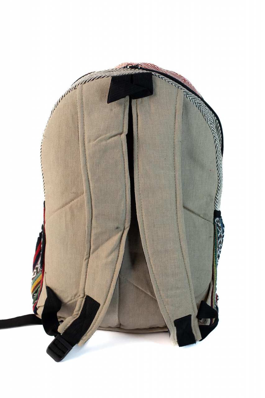 Rucsac Mare Unicat din canepa si bumbac - Model 320 [3]