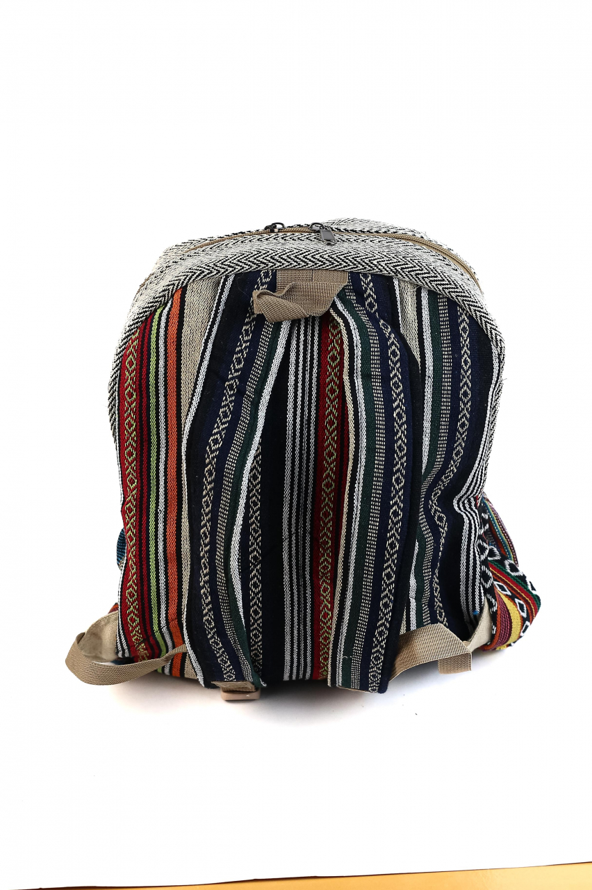 Rucsac Mare Unicat din canepa si bumbac - Model 399 [3]