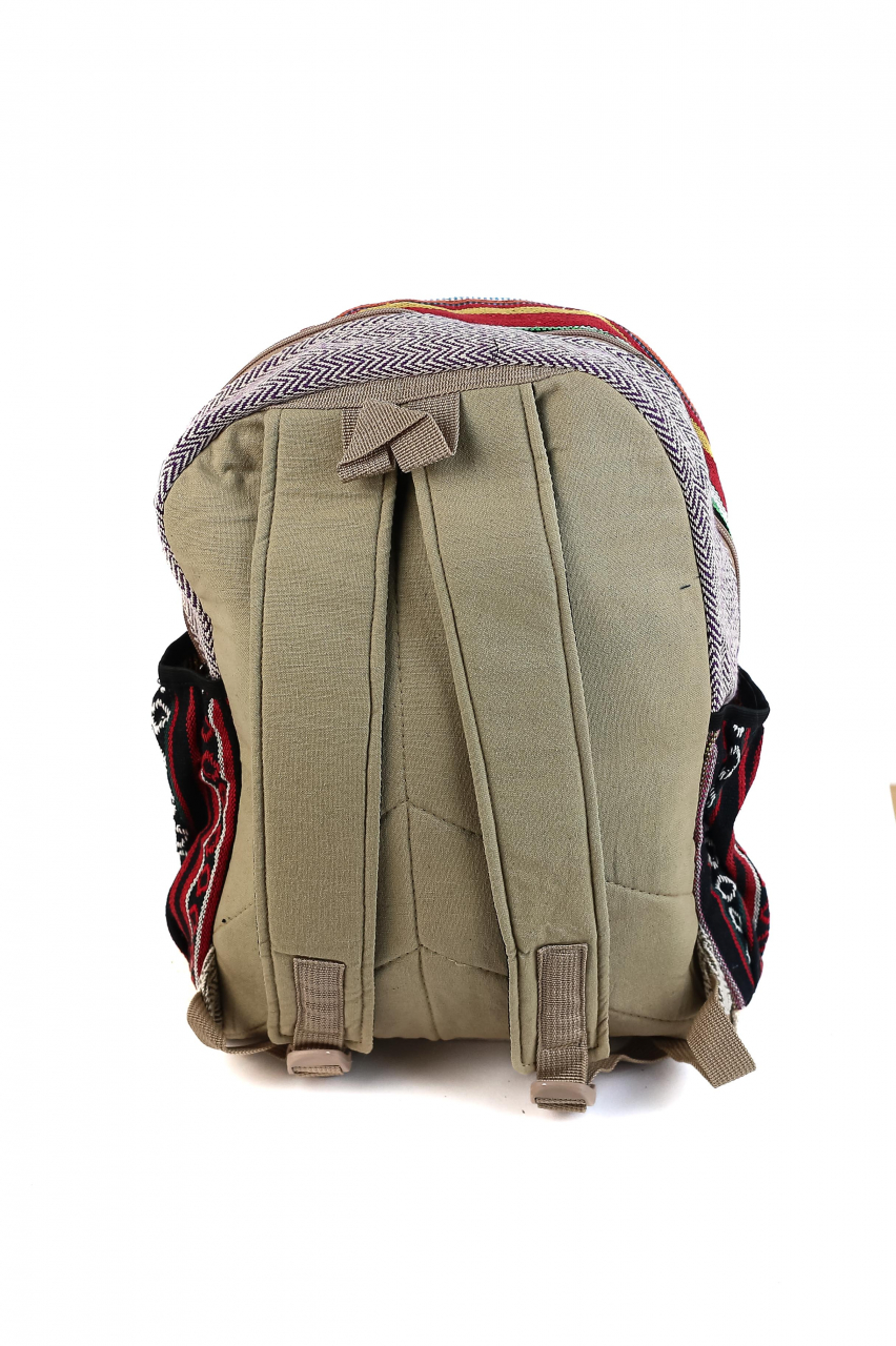 Rucsac Mare Unicat din canepa si bumbac - Model 408 [3]