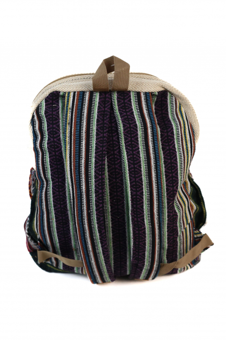 Rucsac Mare Unicat din canepa si bumbac - Model 420 [3]