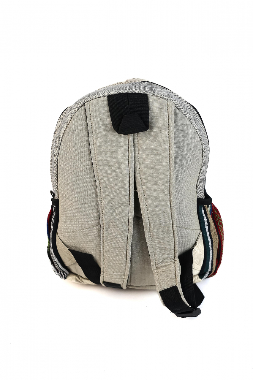 Rucsac mic din canepa si bumbac - unicat - Model 147 [3]