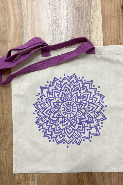 Sacosa tote - Chakra Coroanei (Sahasrara) [3]