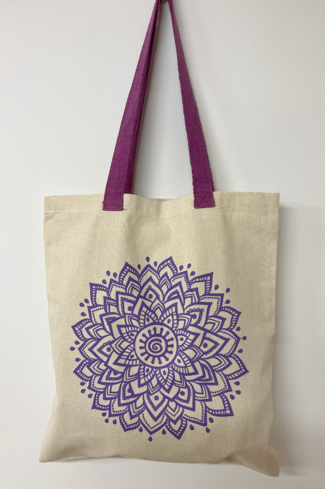 Sacosa tote - Chakra Coroanei (Sahasrara) [2]