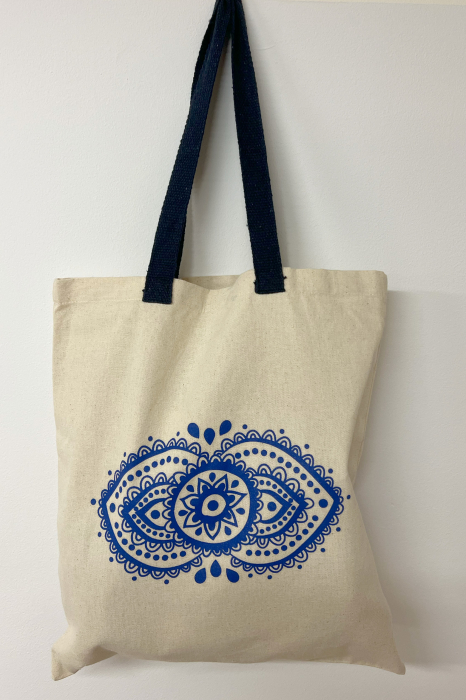 Sacosa tote - Chakra Al Treilea Ochi (Ajna) [2]