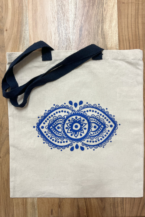 Sacosa tote - Chakra Al Treilea Ochi (Ajna) [3]