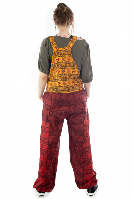 Salopeta multicolora din bumbac [6]