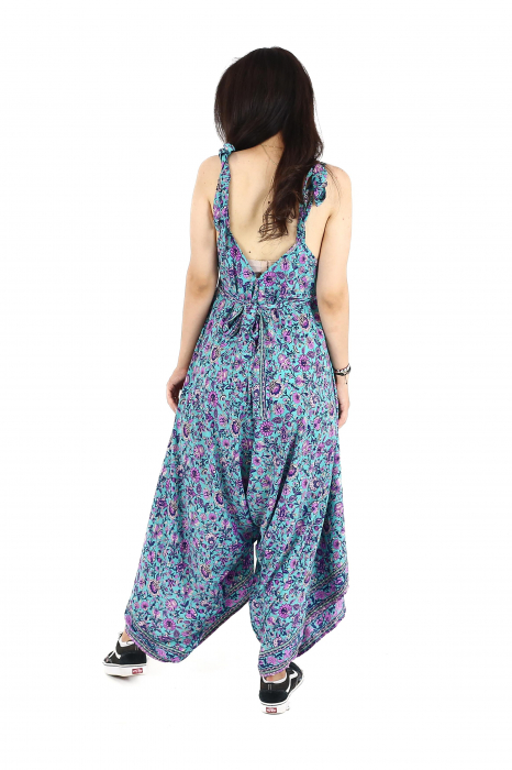 Salopeta evazata cu cordon in talie - Model 3 [3]