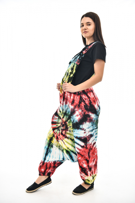 Salopeta Salvar Tie-dye - Portocaliu [31]